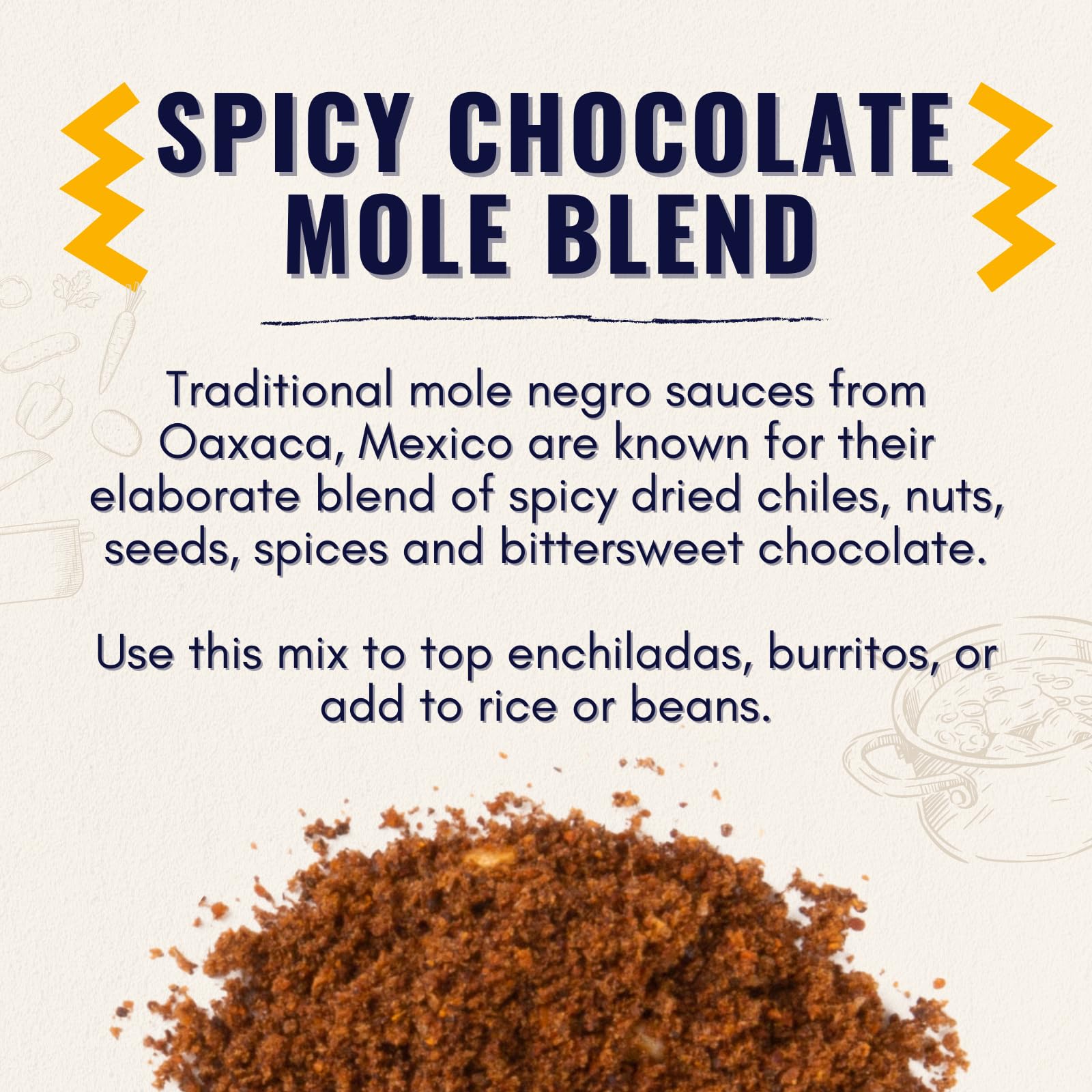 Oaxacan Mole Manchamanteles Enchilada Sauce Mix, Shawhan Farms, 10 oz