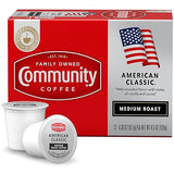 Community Coffee American Classic 36 Count Coffee Pods, Medium Roast, Compatible with Keurig 2.0 K-cup Brewers, 12 Count (Pack of 3)