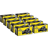 EPPCO LionGrip 7-Mil Black Nitrile Gloves Disposable Powder Free, Latex Free Textured Superior Grip Glove for Mechanics, Auto-motive, Industrial Work