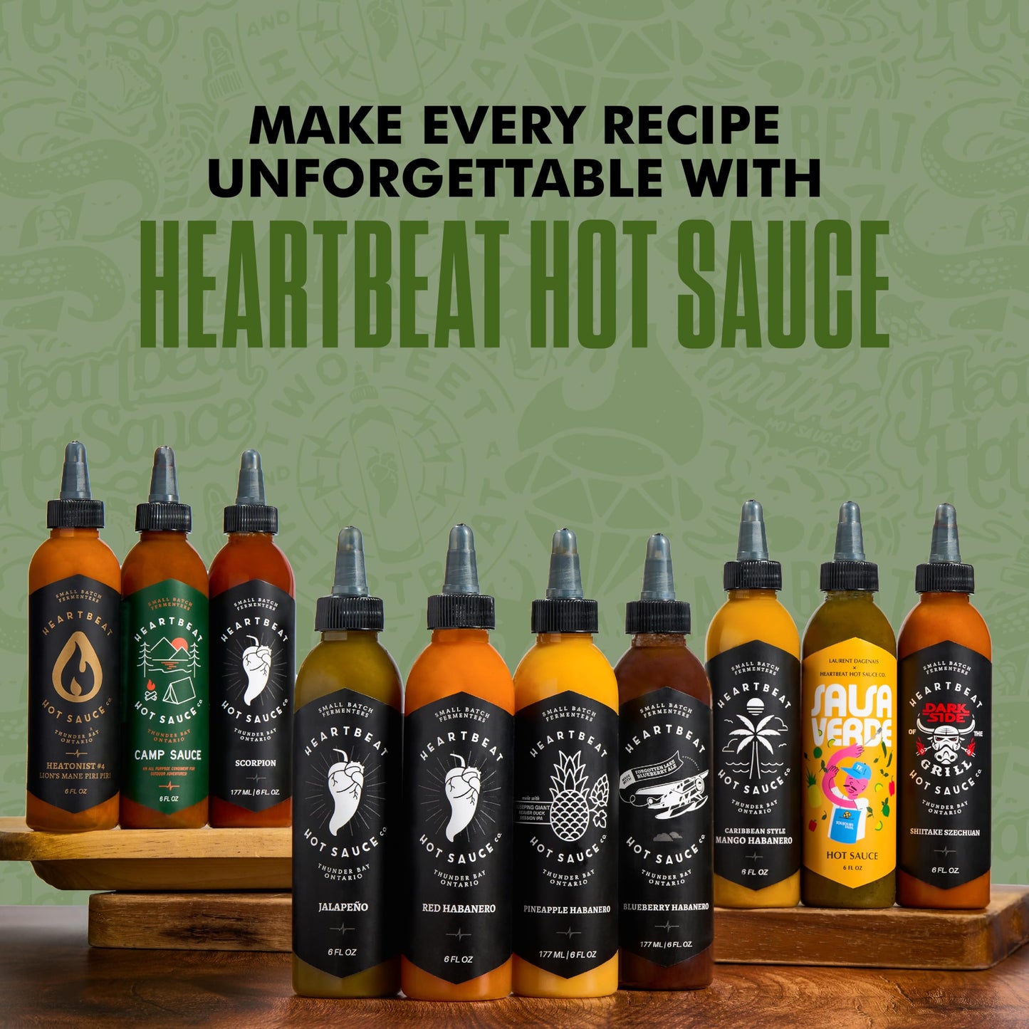 Heartbeat Hot Sauce Co. | Jalapeno, 6 oz.