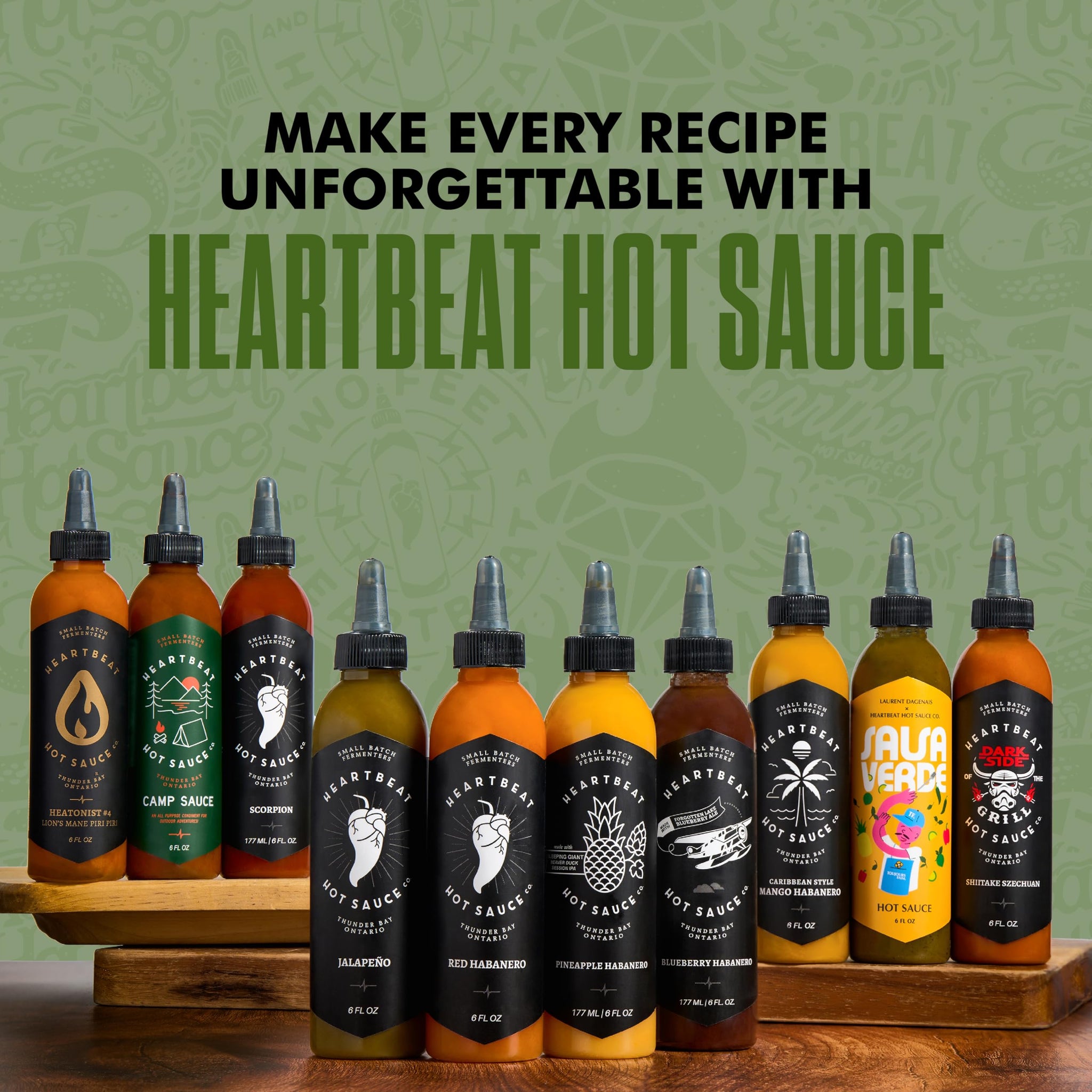 Heartbeat Hot Sauce Co. | Jalapeno, 6 oz.