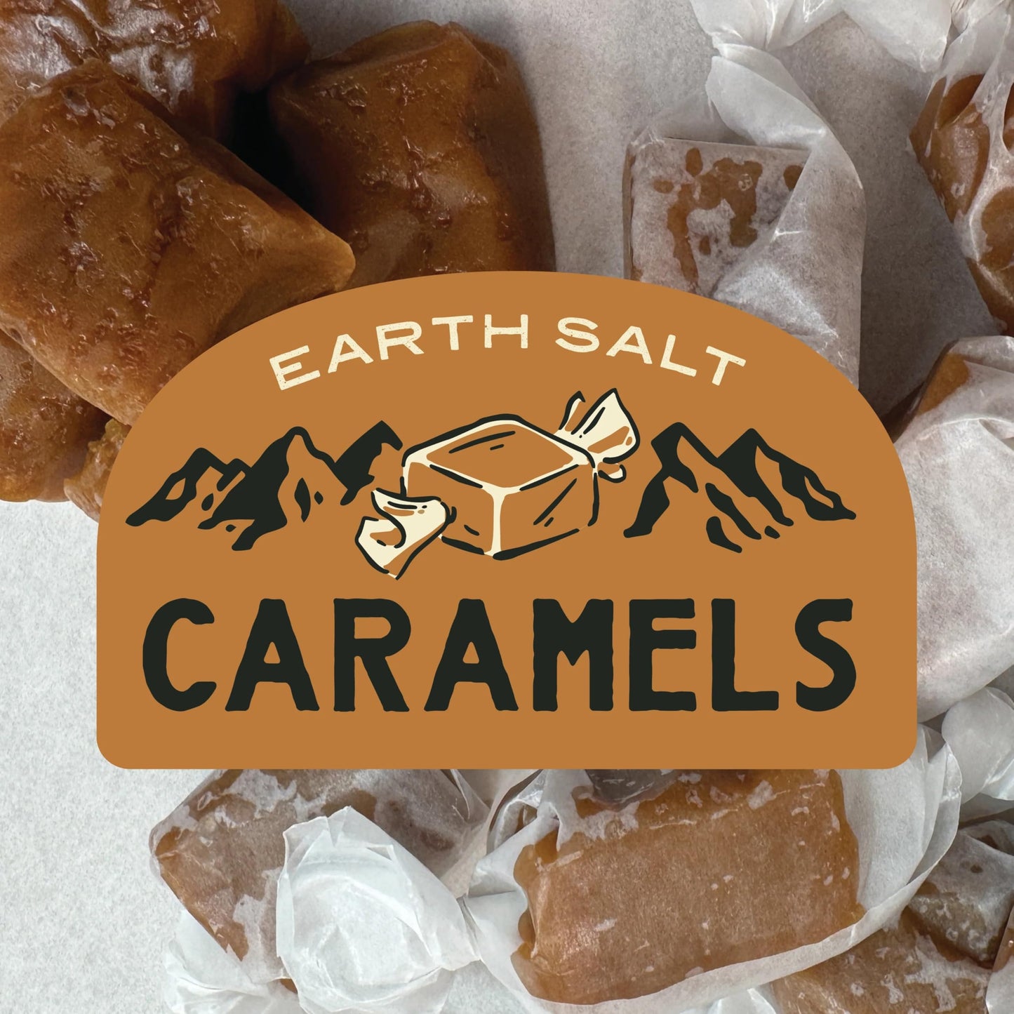 Chef J’s Caramels, Salted, 7oz Bag