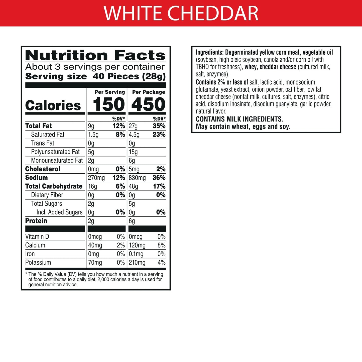 Cheez-It Puff'd White Cheddar, 3 Ounce Each, 6 Count