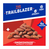Blue Diamond Almonds, Smokehouse Flavored Snack Nuts, Plant-Based Protein and Fiber Snacks, Gluten Free Iconic Flavor Salty Nuts, Great for Events
