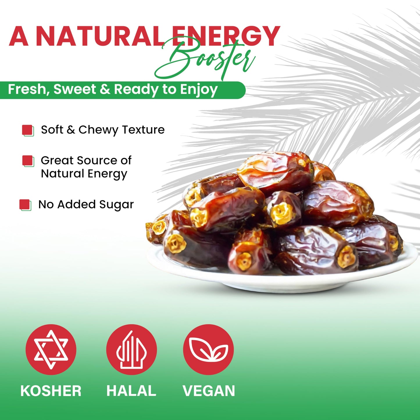 We Got Nuts 4 Pounds Of Dates Pitted (64oz) No Added Sugar, Non GMO, Kosher Certified,Healthy Snack for Kids & Adults