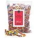 Candy Necklaces Individually Wrapped - 100 Count Bulk Candy Jewelry Party Favors