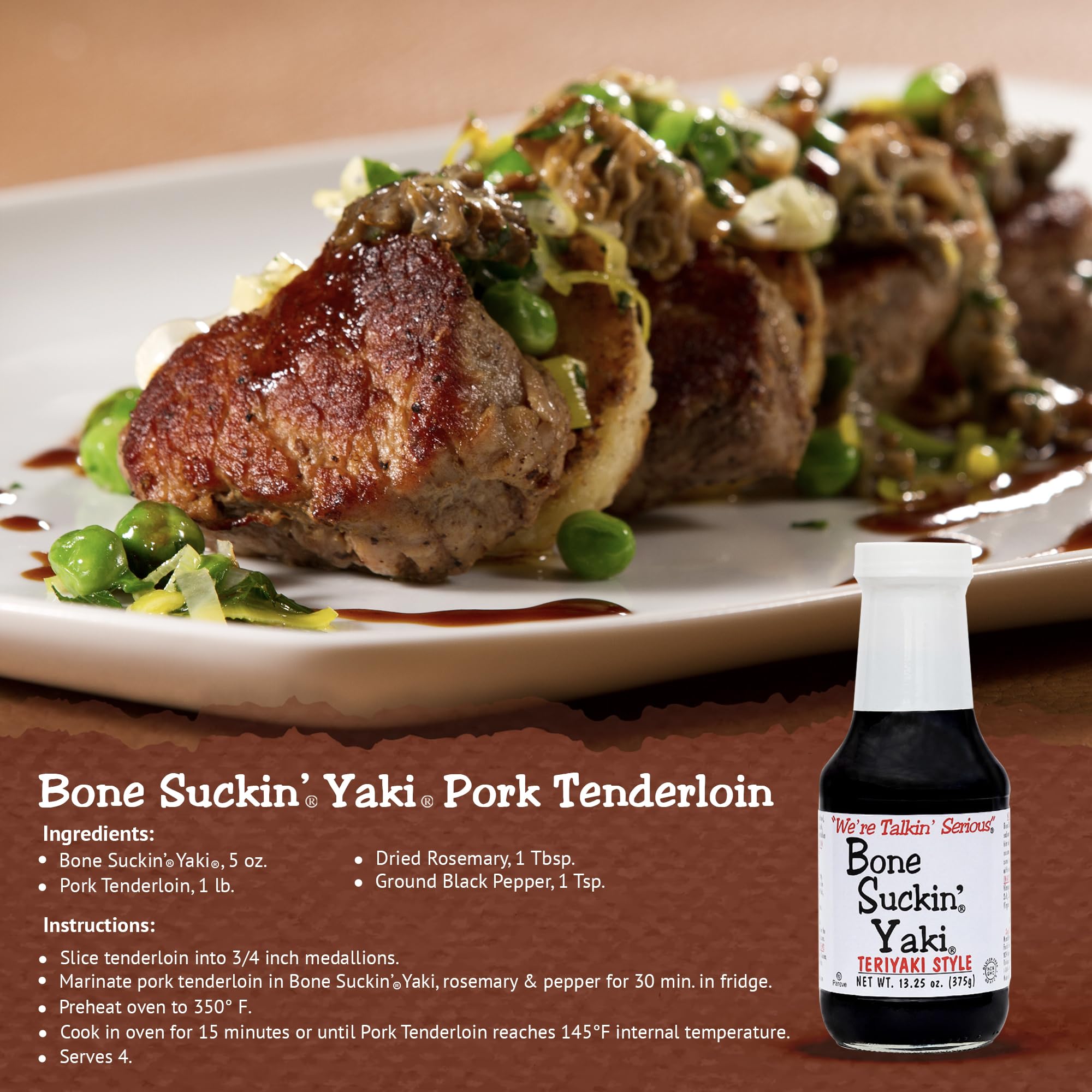 Bone Suckin' Yaki Sauce (Pack of 12)