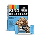 KIND Breakfast Bars, Blueberry Almond, Gluten Free, 1.8oz, 32 Count