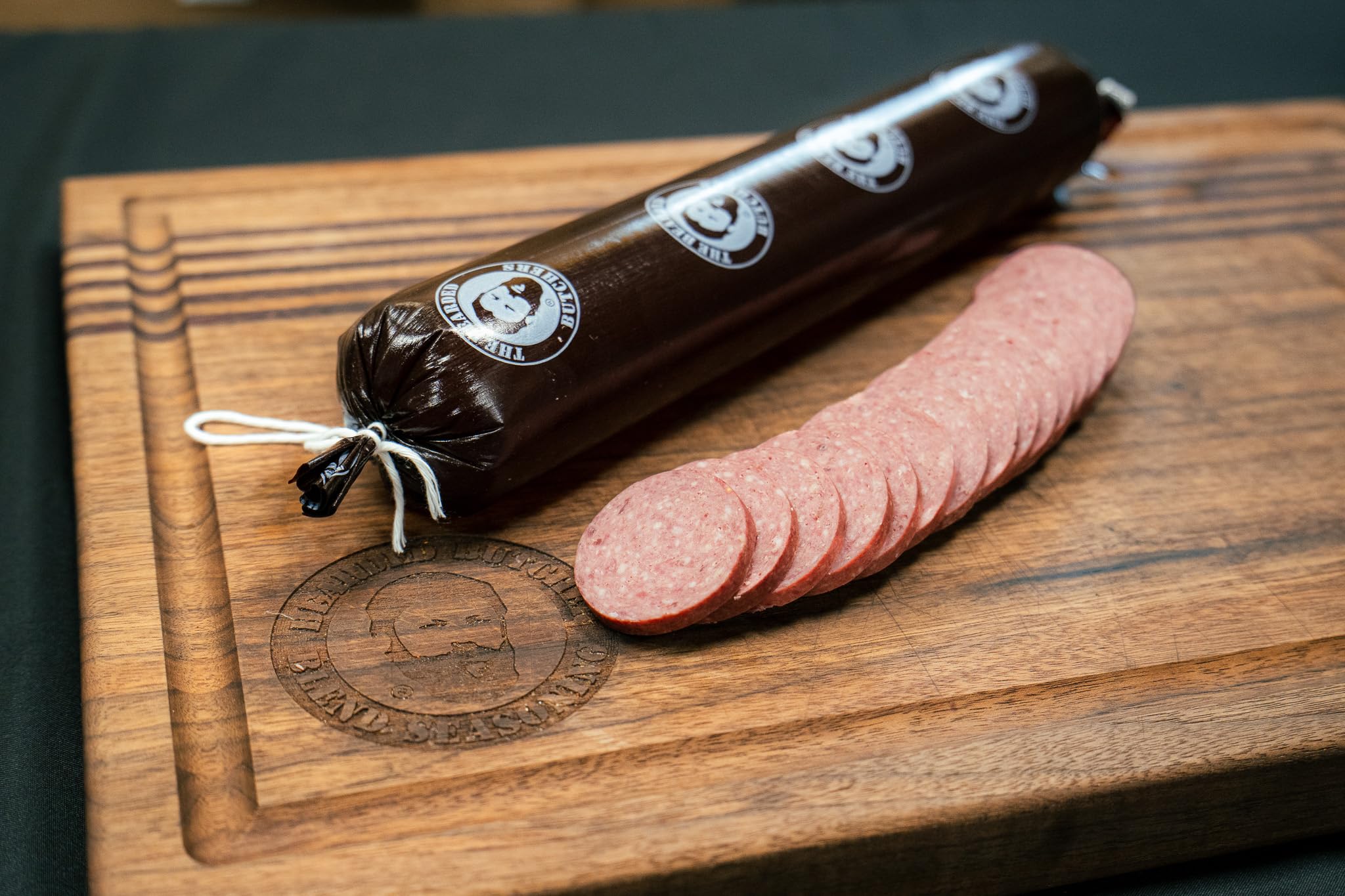 Bearded Butchers Jalapeño Cheddar Summer Sausage DIY Kit with Natural Cure - Home Sausage Making Kit for 25 lb Meat, Includes Seasoning, Casings