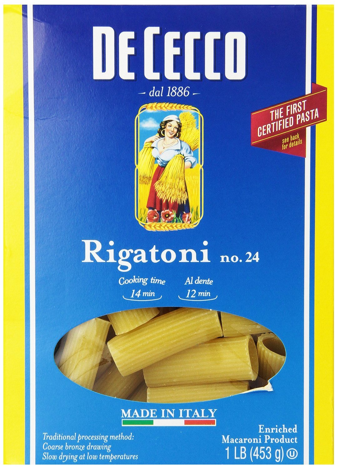 De Cecco Pasta Rigatoni