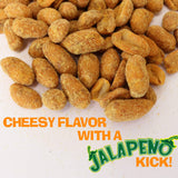 Ass Kickin' Jalapeno Cheddar Peanuts, 12-Ounce Cans (Pack of 6)