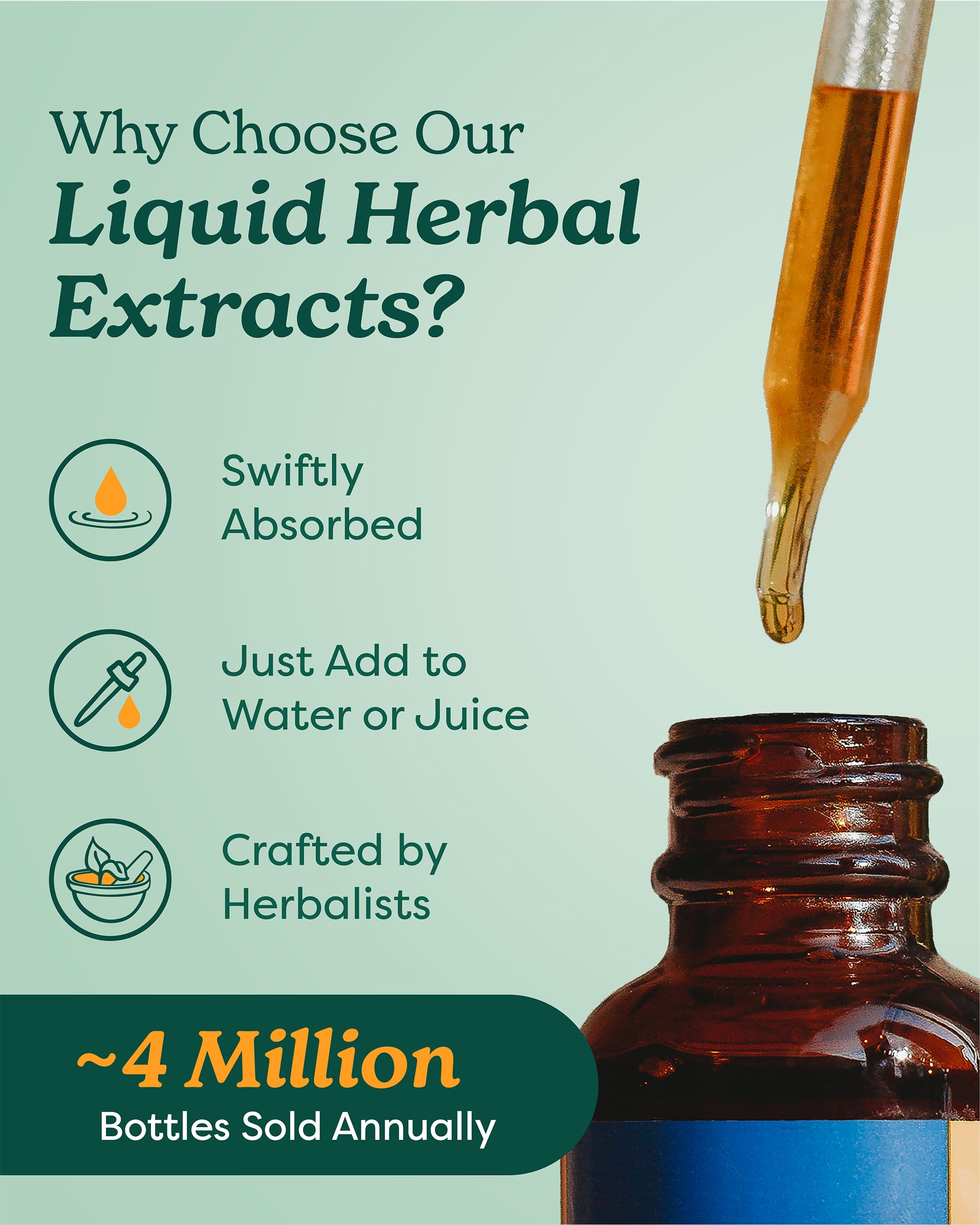 Herb Pharm Certified Organic Artemisia Annua (Sweet Annie) Liquid Extract Drops, 4 Oz