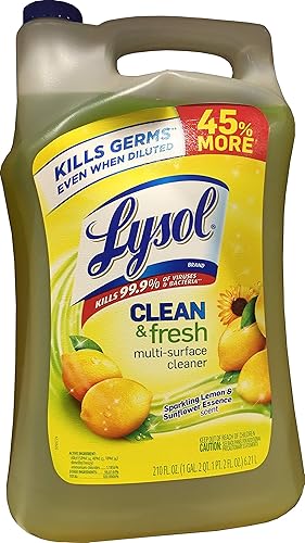 Lysol Clean & Fresh Multi Surface Cleaner 210 Fl Oz, 210 fl. oz.
