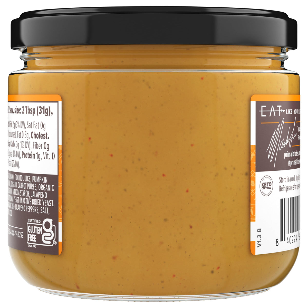 Primal Kitchen No-Dairy Queso-Style Plant-Based Dip 11.5 oz