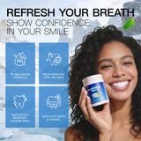 Remineralizing Gum with Xylitol Mint Flavor, Sugar Free Chewing Gum for Enamel Support and Fresh Breath, Gluten-Free Oral Care Gum for Daily Use Work
