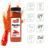 Badia Paprika, 16 oz - Mild Sweet Flavor for Cooking Rice, Seafood, Stews, Garnishing, Grilling & Seasoning, All-Natural Spice
