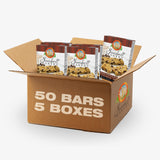 Sunbelt Bakery Dark Chocolate Chunk Chewy Granola Bars, 50-1.0 OZ Bars (5 Boxes)