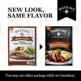 Watkins Organic Brown Gravy Gourmet Seasoning Mix, 0.85 Oz (Pack of 12)