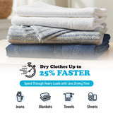 Wool Dryer Balls - Smart Sheep 3-Pack - XL Premium Natural Fabric Softener Award-Winning - Wool Balls Replaces Dryer Sheets - Laundry Balls