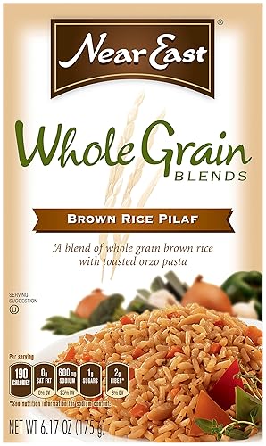 Near East Whole Grain Blends, Brown Rice Pilaf, 6.17oz Box