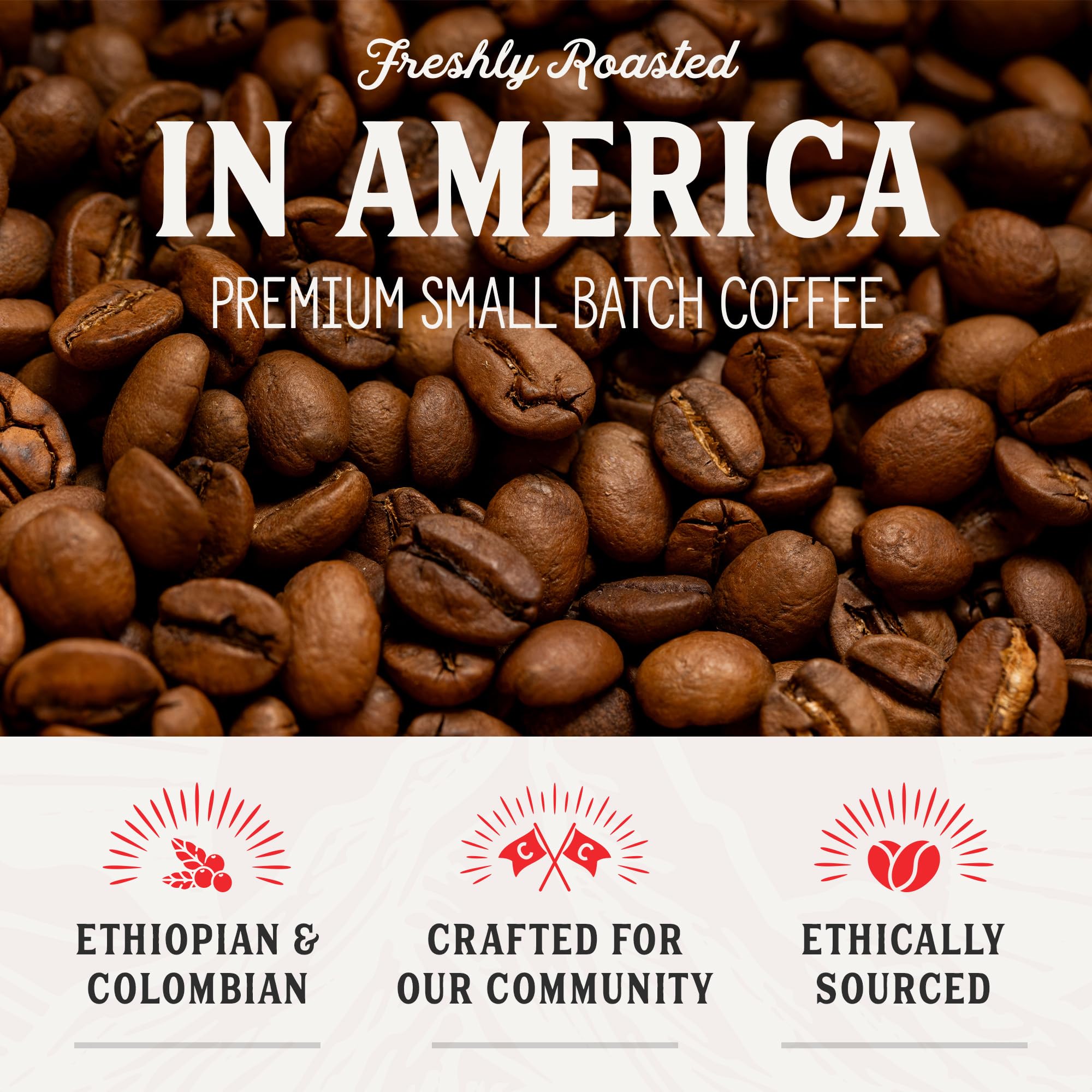 Crockett K Cups Coffee - Smooth Light Roast Coffee Pods with Bright Flavor, Clean Finish & Subtle Citrus Notes - Convenient Single Serve for Daily