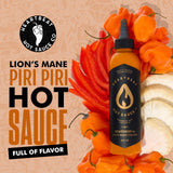Heartbeat Hot Sauce Co. | Lion's Mane Piri Piri, 6 oz. 3 pack