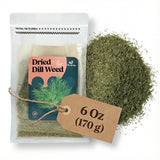 Miss Spring Dried Dill Weed Seasoning - Gluten Free, No Preservatives, Vegan, 100% Natural Dill Spice For Pickling, Seafood, Salads, Dressings