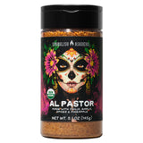 Spanglish Organic Al Pastor Seasoning, 5.1 oz, Sweet & Savory, Chili, Garlic & Pineapple Blend, Mild Heat, Perfect for Grilling Steak, Pork Chops