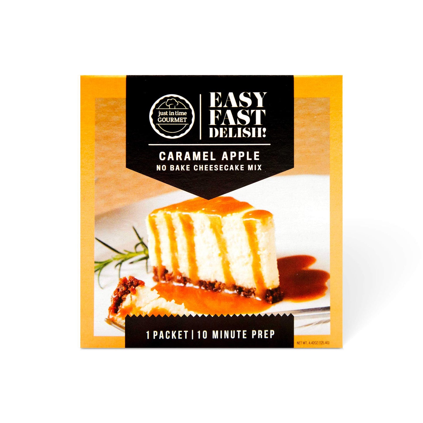 Just In Time Gourmet Mix Cheese Cake Caramel Apple, 4.42 oz
