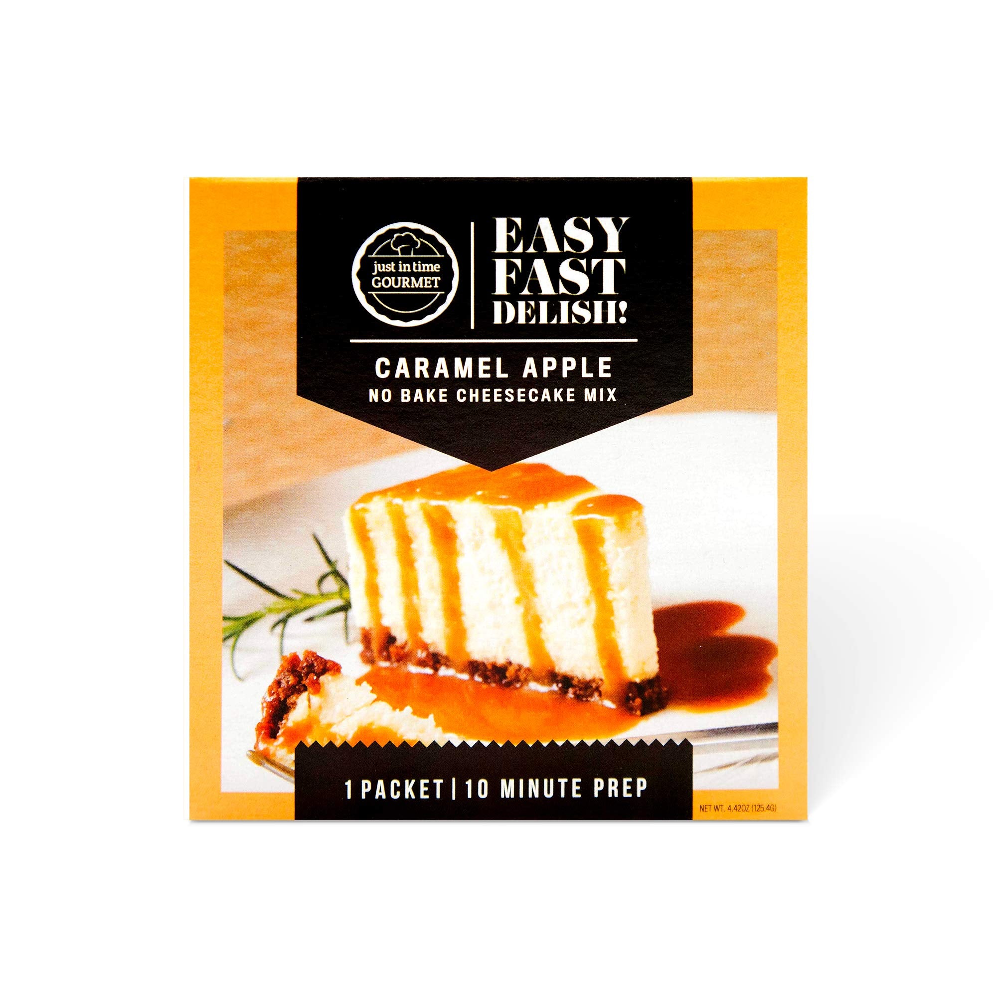 Just In Time Gourmet Mix Cheese Cake Caramel Apple, 4.42 oz