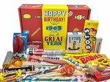 RETRO CANDY YUM ~ 1963 63rd Birthday Gift Basket Box of Nostalgic Candy From Childhood For 63 Year Old Man or Woman Born 1963 Jr