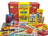 RETRO CANDY YUM ~ 1963 63rd Birthday Gift Basket Box of Nostalgic Candy From Childhood For 63 Year Old Man or Woman Born 1963 Jr