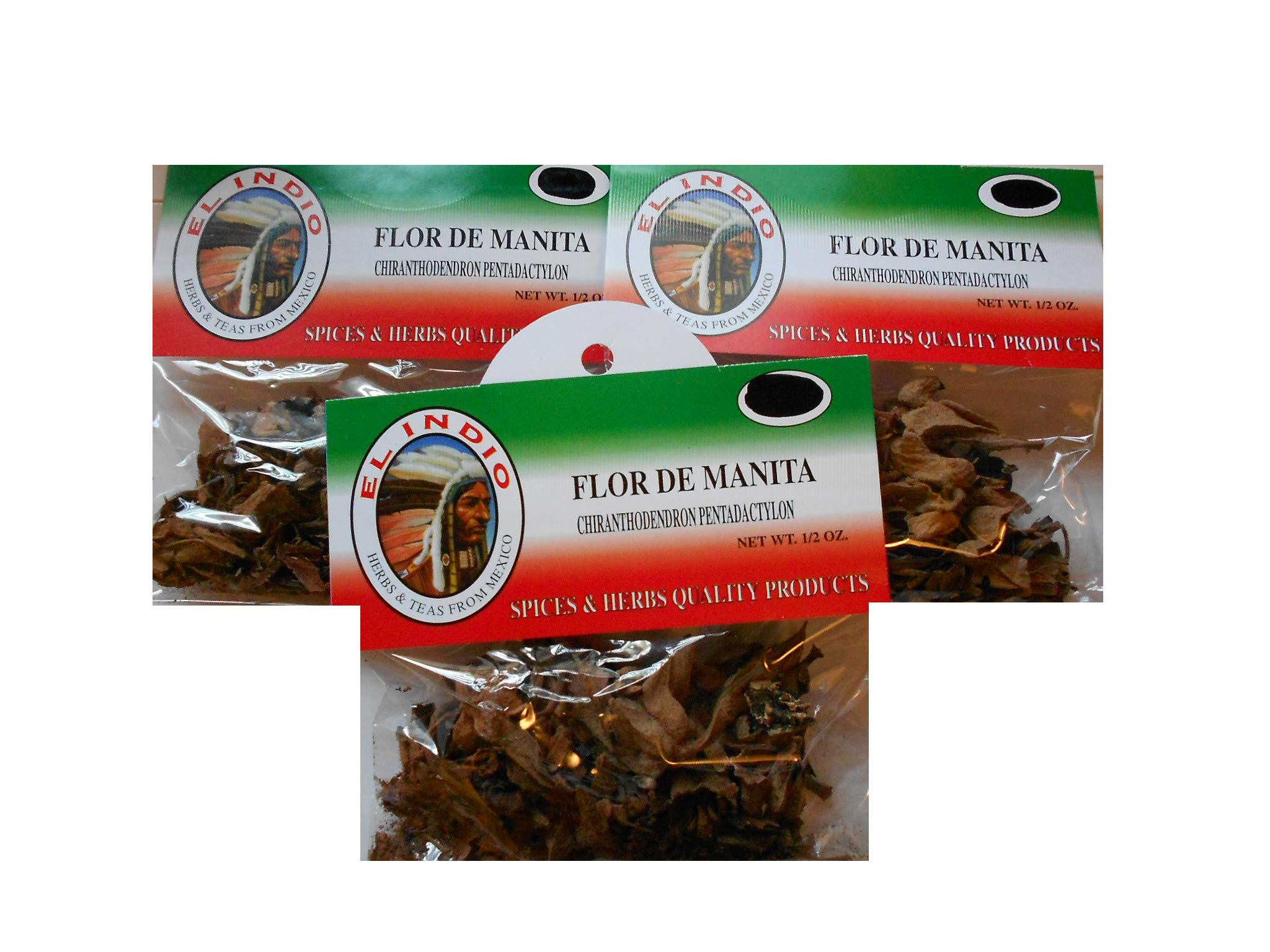 Flor de Manita (Chiranthodendron Pentadactylon 3/Pack (14g each)