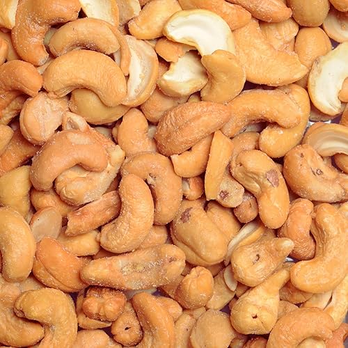 Smoked Cashews by It's Delish, 10 Lbs Bulk | Gourmet Lightly Roasted Salted Cashew Nuts Smoky Flavor, Healthy Snacks, Yummy Nut Snack for Adults |