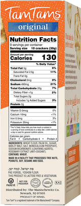 Manischewitz Tam Tam Original Crackers 9.6oz (2 Pack), Fluffy & Airy, Baked to Perfection