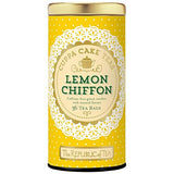 The Republic of Tea Lemon Chiffon Cuppa Cake Tea, 36 Tea Bags, Decadent Herbal Green Rooibos Tea