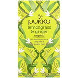 Pukka, Tea Herbal Lemongrass Ginger Organic, 1.27 Ounce