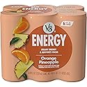 V8 Energy Orange Pineapple Energy Drink, 8 fl oz Can (6 Pack)