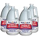 Sun-Glo Synthro 26 Rug Shampoo - Brilliance Enhancer Rotary/Dry Foam Carpet Shampoo - Crystal-Dry Technology (4x1 Gallon Case)