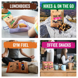 Natural Cravings 22oz Trail Mix Bulk Family Size Bag - Omega 3 Dried Fruit Mix & Assorted Nuts Mix with Dry Cranberries, Peanuts, Raisins & Walnuts