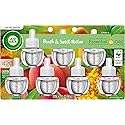 Air Wick Plug in Scented Oil Refill, 7 ct, Peach & Sweet Nectar, Air Freshener, Essential Oils