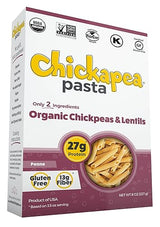 Chickapea Pasta, Pasta Penne Chickpea And Lentil, 8 Ounce