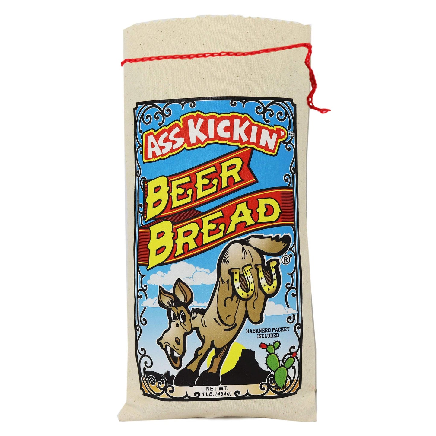 ASS KICKIN’ Beer Bread Mix -Premium Gourmet Gift-16 Ounces (Pack of 6)