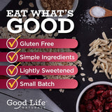 Good Life Natural’s Granola Cereal | Artisan Blended Energizing Granola Flakes | Healthy Nut Free Blend | No Artificial Flavoring or Sweeteners |