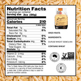 Garofalo - Premium Durum Wheat Semolina Orzo Pasta Italian Made, Bronze-Drawn, Al-Dente, One-Ingredient Pasta (2 pack)