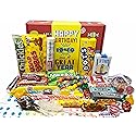 1946 Retro Childhood Candy Gift Basket Box Assortment for 80th Birthday Man or Woman Jr