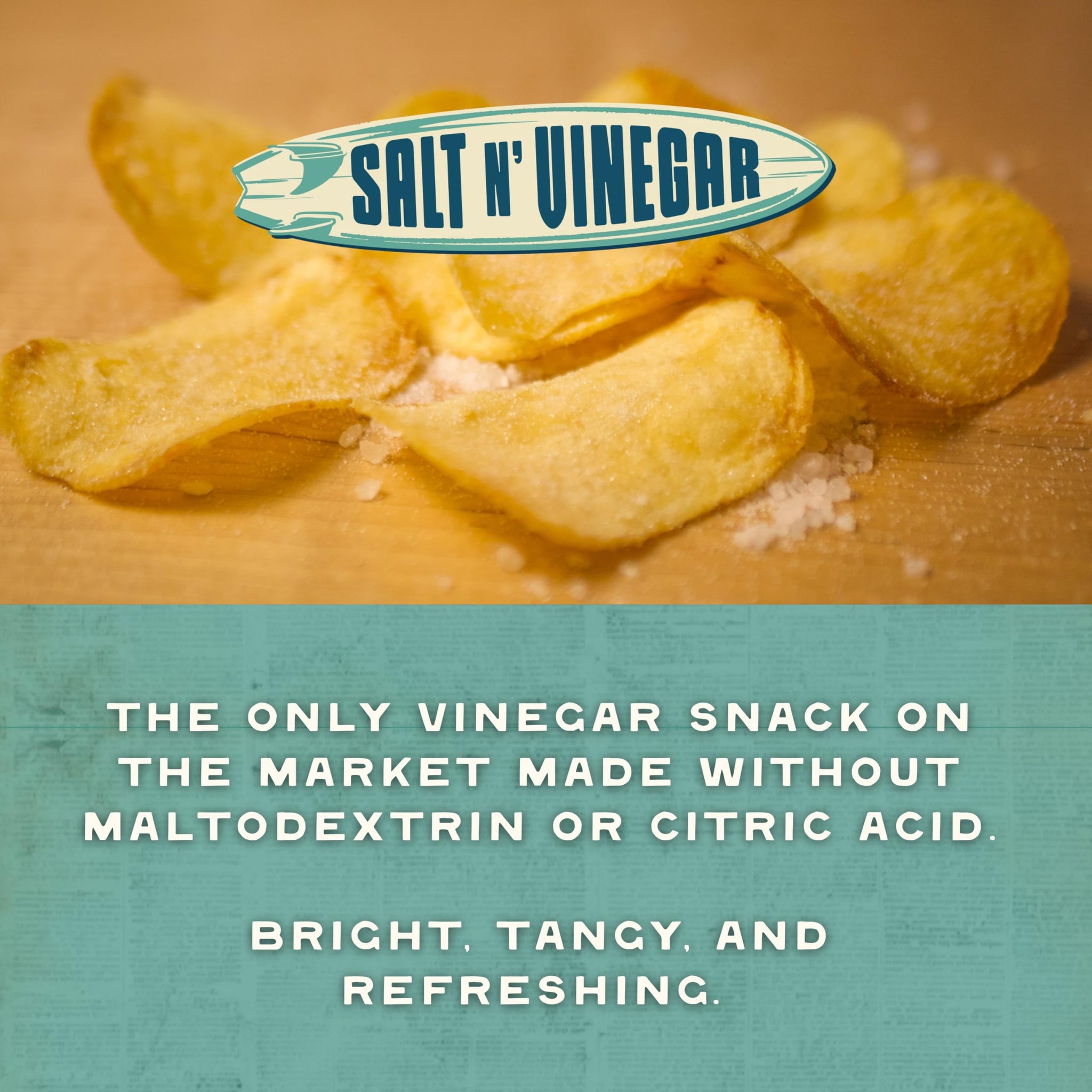 Beefy’s Own Beef Tallow Potato Chips - Kettle Chips Made Without Seed Oils, Gluten Free, Crispy, and Thick Cut - Old-Fashioned Small Batch Fried in