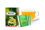 Hanan Peruvian Secrets Boldo Herbal Tea | 100% Natural Boldus | 25 Tea Bags | Naturally Acts as a Diuretic and Mild Laxative |Promotes Good Digestion