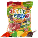 Apexy Jelly Fruit, Tiktok Candy Trend Items, Tik Tok Hit or Miss Challenge, Assorted Fruit Shaped Jelly, Strawberry, Mango, Apple, Pineapple, Grape