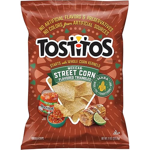 Tostitos Tortilla Chips, Mexican Street Corn, 11 Oz